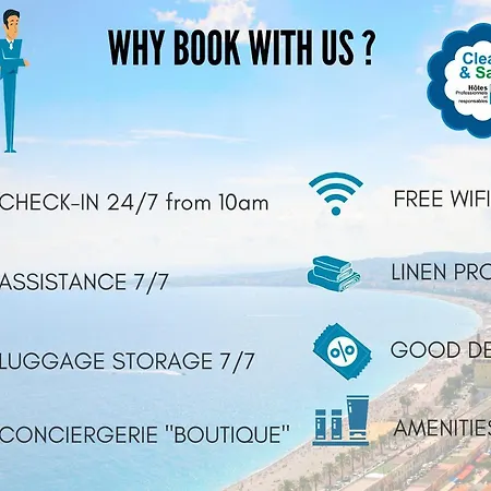 Nestor&jeeves - Passion Riviera - - Close Sea - Balcony *